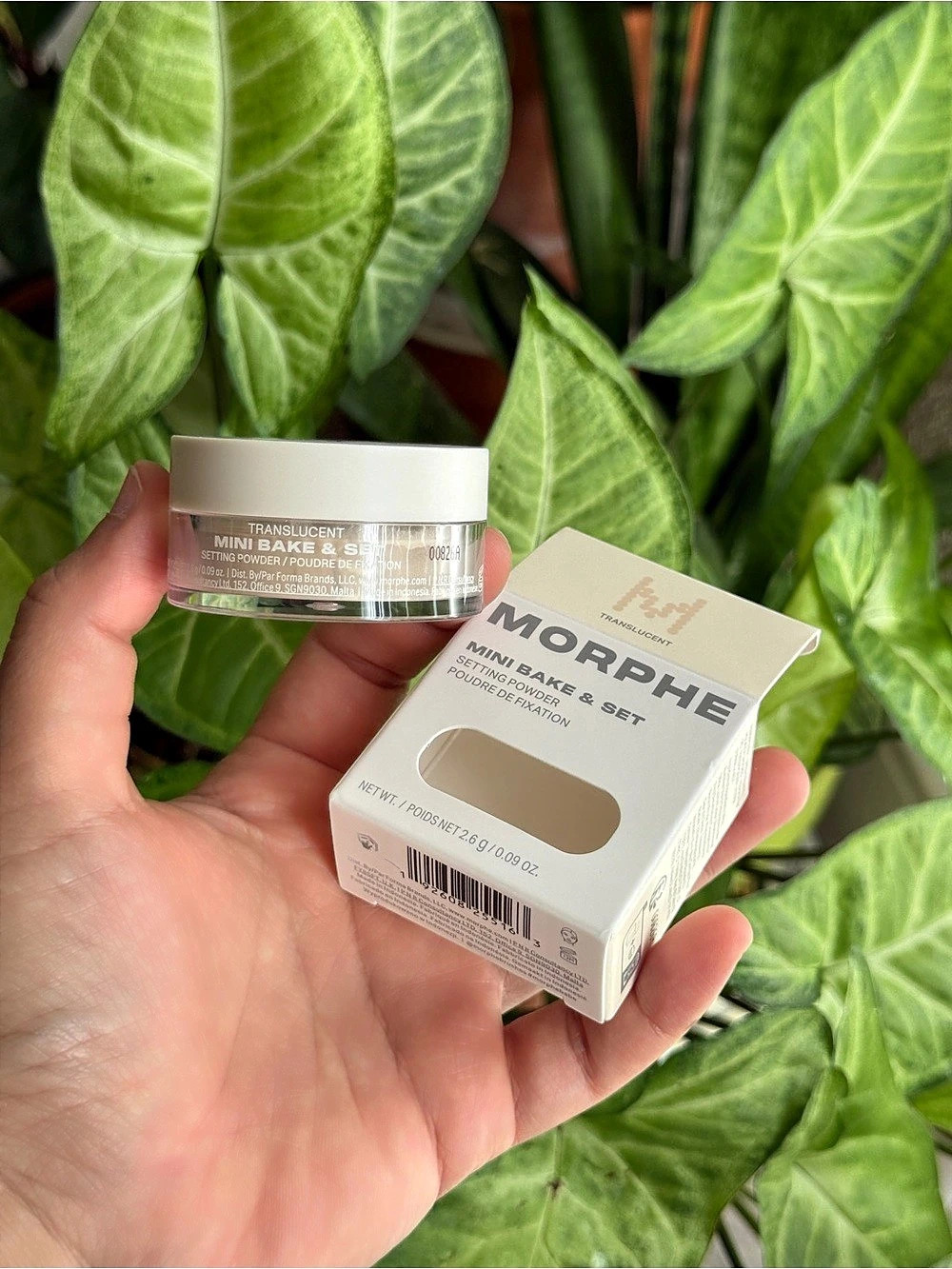 Morphe Mini Bake & Set Setting Powder – Translucent | Mini Size | New